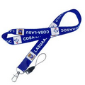 Silkscreen Polyester Lanyard - 5/8 inch